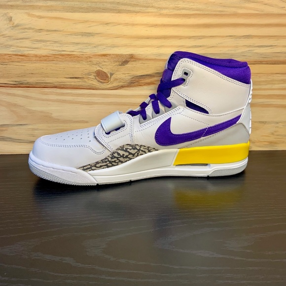 New Nike Air Jordan Legacy 312 LA Lakers Edition - Picture 3 of 8
